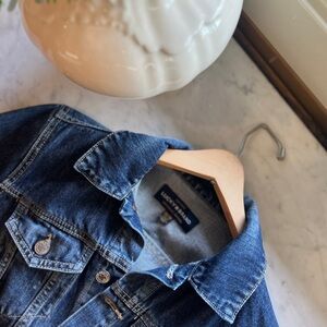 Lucky Brand Dark Wash Denim Jacket - Blue